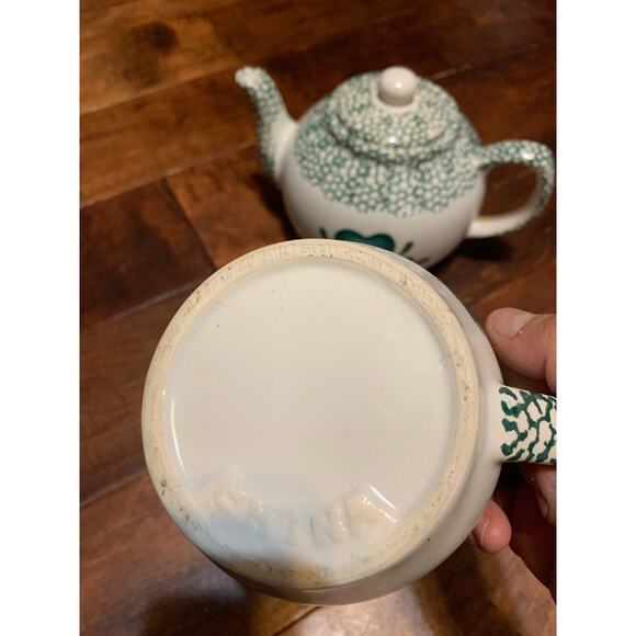 Corelle Ceramic Teapot and Creamer Set - Picture 10 of 10